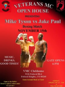 Veterans MC Fight Night Tyson Vs Paul